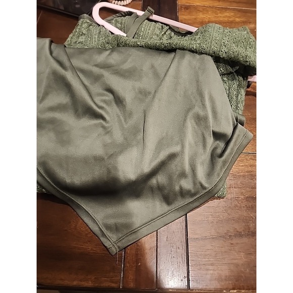 Y2K Coquette Lace Bodycon Dress Milkmaid Maxi Babydoll Tank 2000s Sz M 8 - 10 - Picture 9 of 9